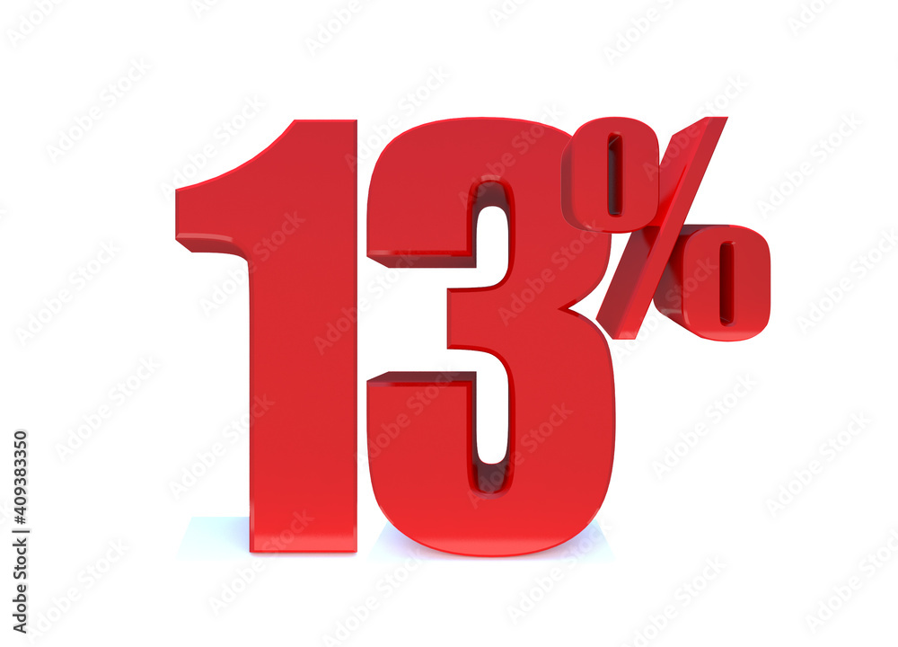 13 Percent off 3d Sign on White Background, Special Offer 13% Discount Tag, Sale Up to 13 Percent Off,big offer, Sale, Special Offer Label, Sticker, Tag, Banner, Advertising, offer. 13 Percent off 3d Sign on White Background, Special Offer 13% Discount Tag, Sale Up to 13 Percent Off,big offer, Sale, Special Offer Label, Sticker, Tag, Banner, Advertising, offer.