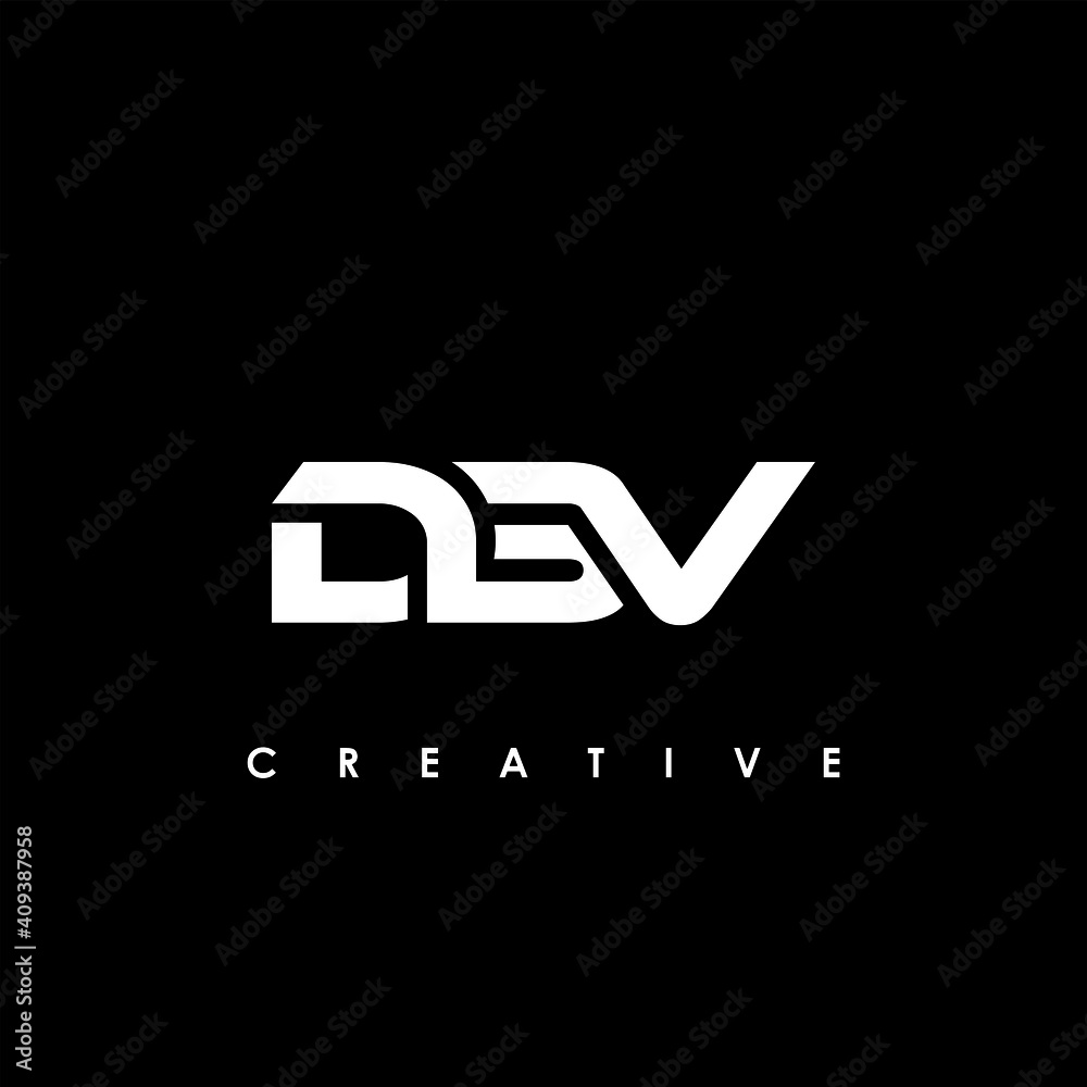DBV Letter Initial Logo Design Template Vector Illustration DBV Letter Initial Logo Design Template Vector Illustration