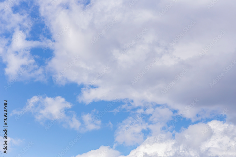 Blue sky with nice clouds in Turkey. Blue sky with nice clouds in Turkey.