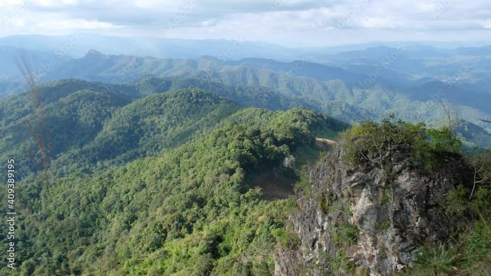 Landscape of a beautiful mountains ranges view Landscape of a beautiful mountains ranges view