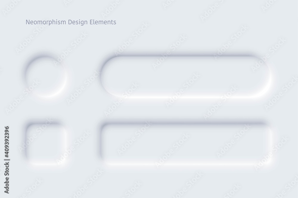 Editable neumorphic buttons set. Sliders for websites, mobile menu, navigation and apps. Simple elegant Neumorphism trendy design elements UI components isolated on light background. Editable neumorphic buttons set. Sliders for websites, mobile menu, navigation and apps. Simple elegant Neumorphism trendy design elements UI components isolated on light background.