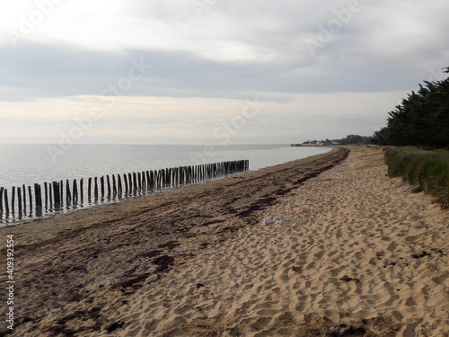 Plage sur l ile d Ol  ron