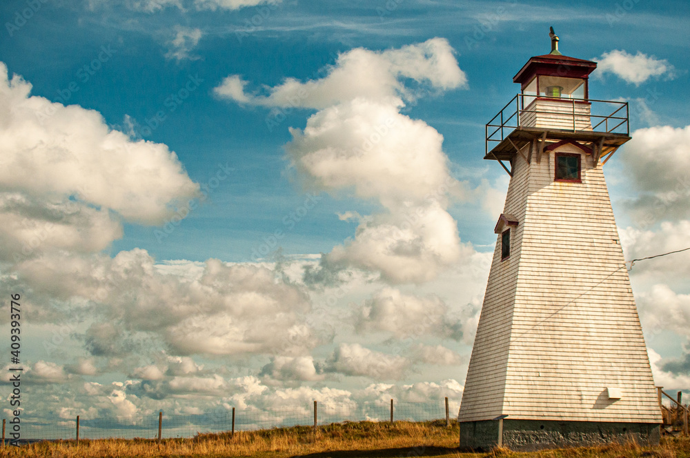 Cape Tryon Lighthouse on Prince Edward Island Canada