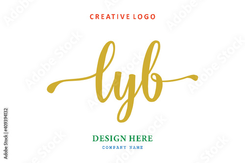 LYB lettering logo is simple, easy to understand and authoritative