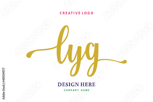 LYG lettering logo is simple, easy to understand and authoritative