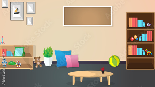 A room, a place to live and do various activities on a daily basis