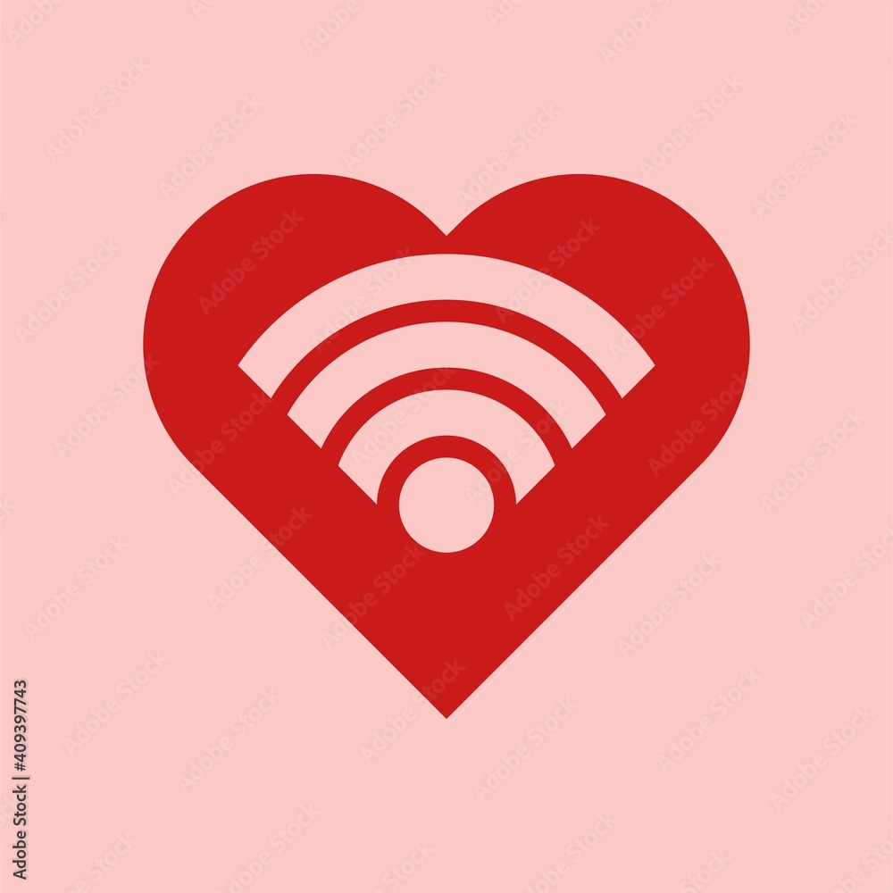 love logo icon design vector