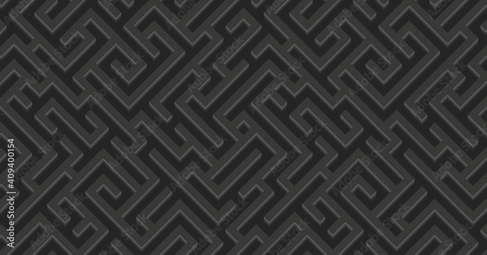Geometric illustration with maze. Labyrinth. Geometric illustration with maze. Labyrinth.