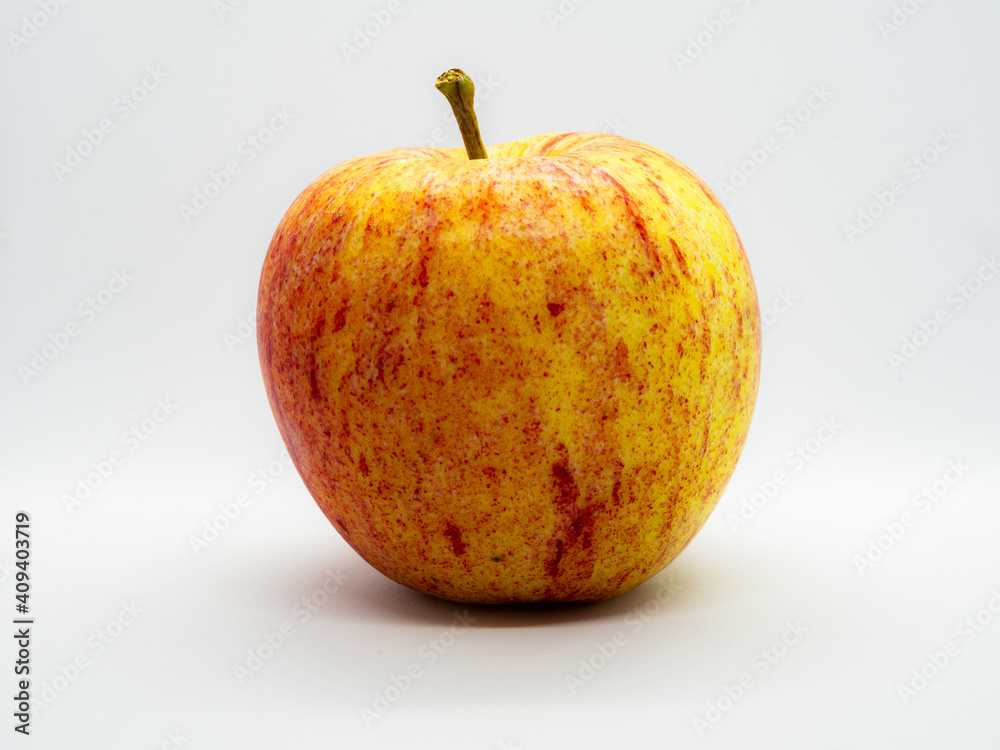Gala apple isolated on a white background Gala apple isolated on a white background