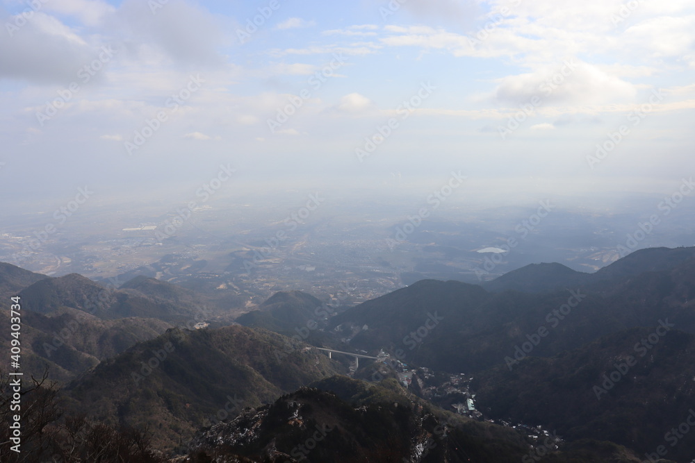 御在所の綺麗な景色。雲の多い日に撮影。 御在所の綺麗な景色。雲の多い日に撮影。