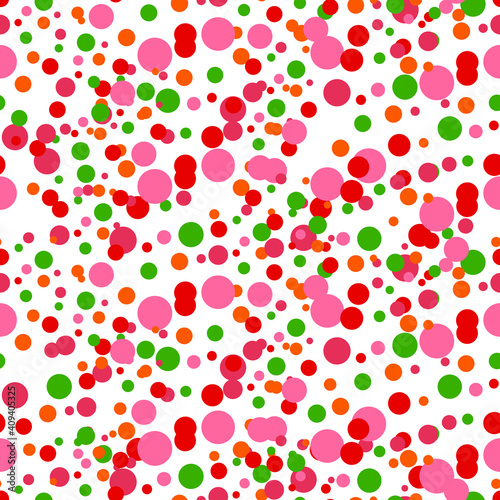 seamless vector colorful pattern with a lot of little dots. Print design for wallpapers, textile, fabric, wrapping gift, ceramic tiles