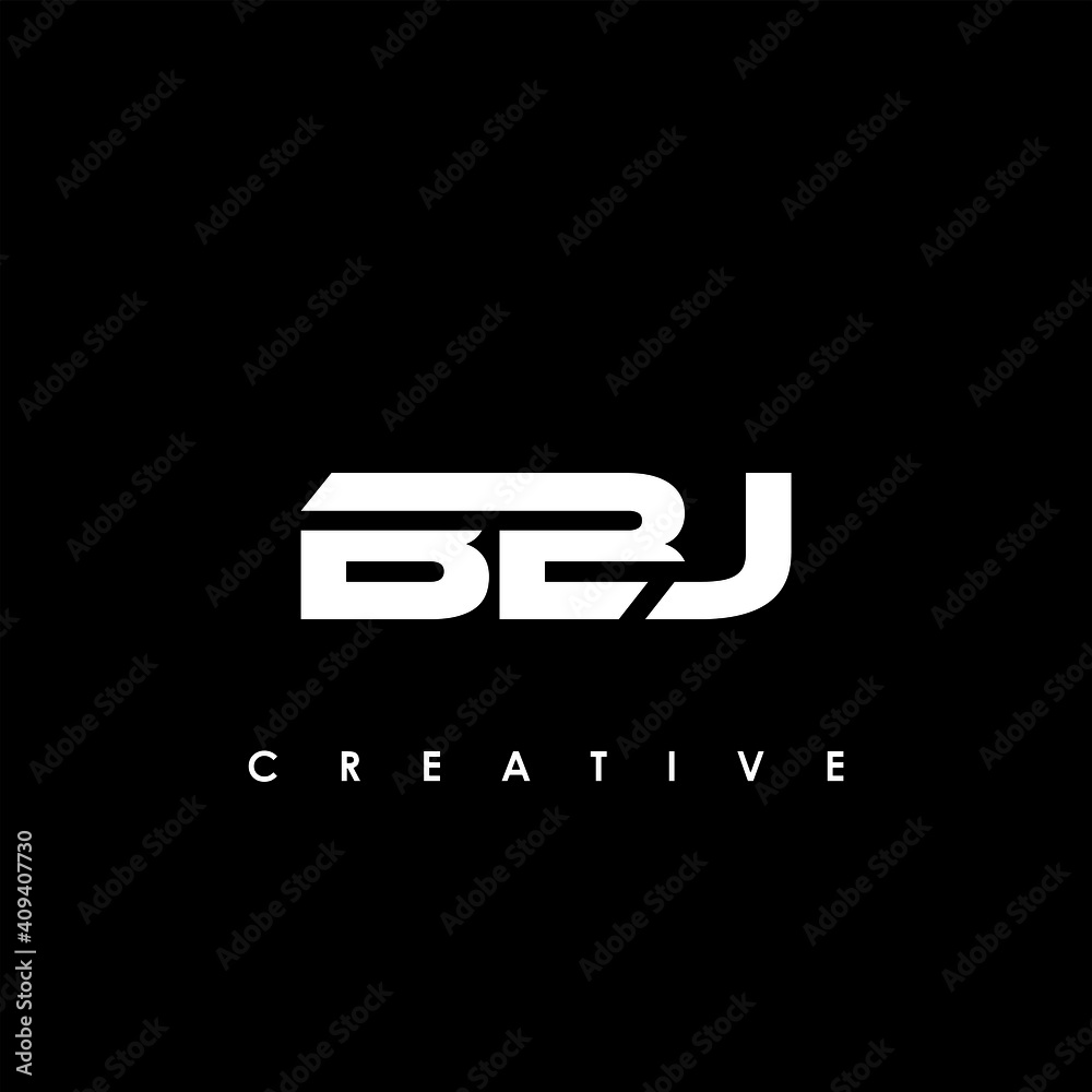 BBJ Letter Initial Logo Design Template Vector Illustration BBJ Letter Initial Logo Design Template Vector Illustration