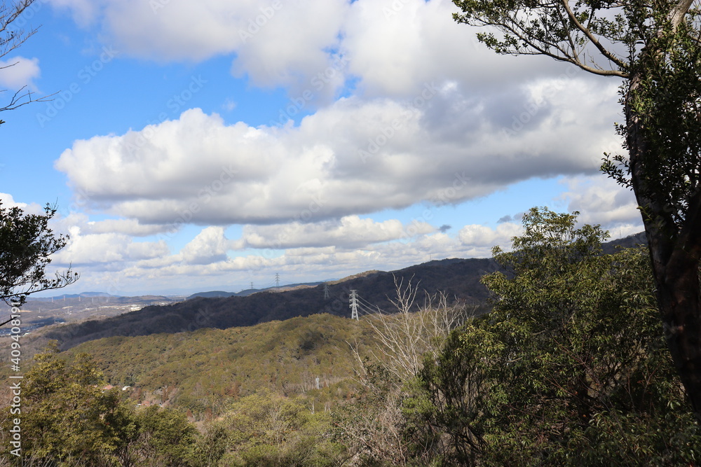 Obraz premium 猿投山からの景色