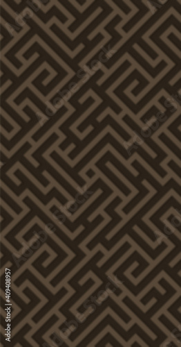 Blur effect background. Geometric illustration with maze. Labyrinth.