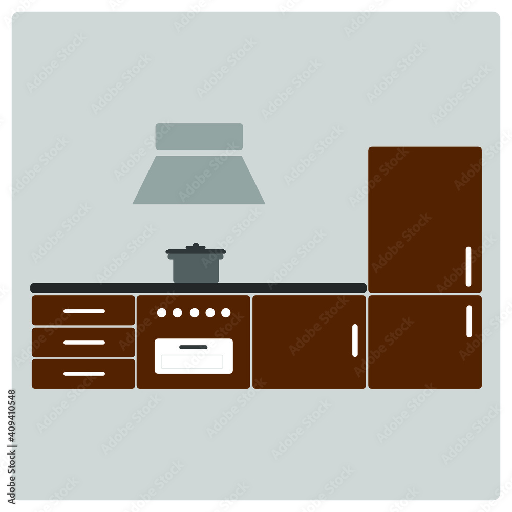 Vector illustration for Kitchen EPS10 Vector illustration for Kitchen EPS10
