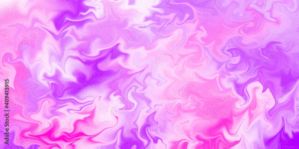 Fototapeta premium Abstract pink purple marble background - Acrylic paint flow - Ink marbling texture - Liquid marble texture - Colorful background wallpaper