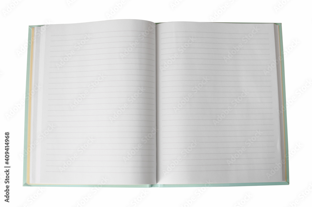 notebook for notes isolated on a white background notebook for notes isolated on a white background