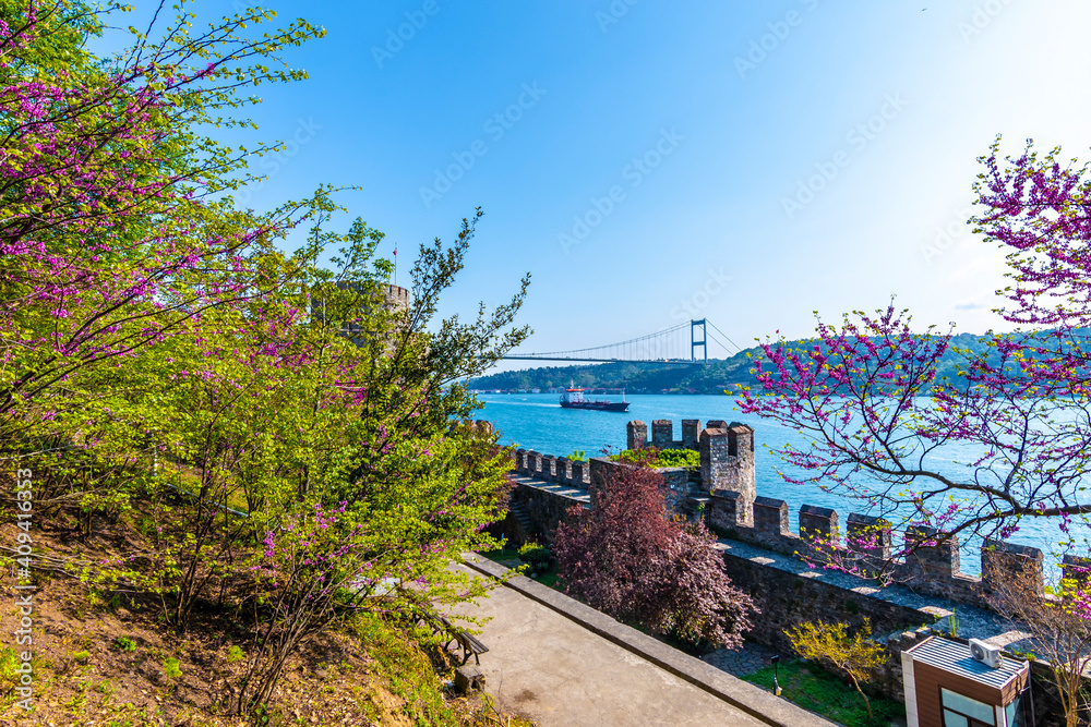 Rumeli Hisari Castle view in Istanbul Rumeli Hisari Castle view in Istanbul