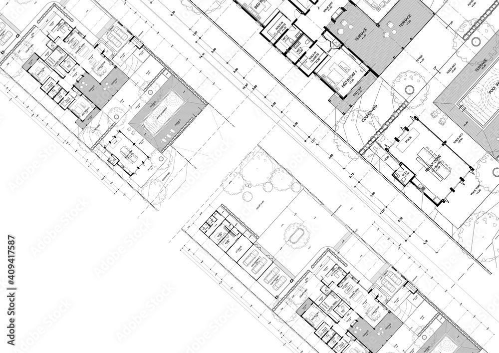 Write a blueprint architecture for building.