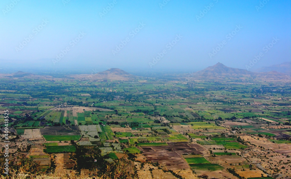 view of a village in region country