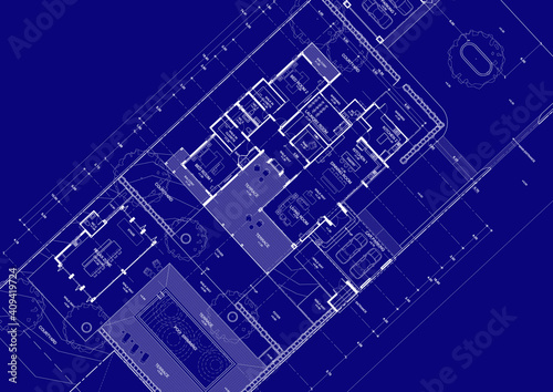 Write a blueprint architecture for building.