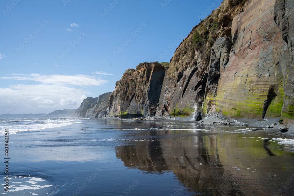cliffs at the beach