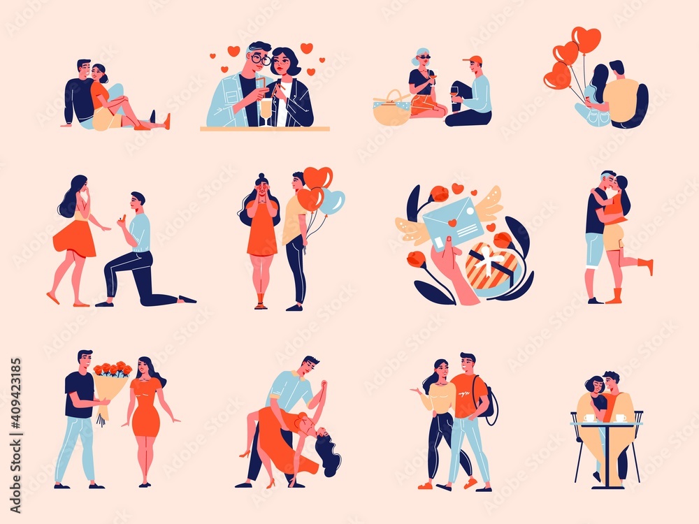 Valentine Love Icons Collection