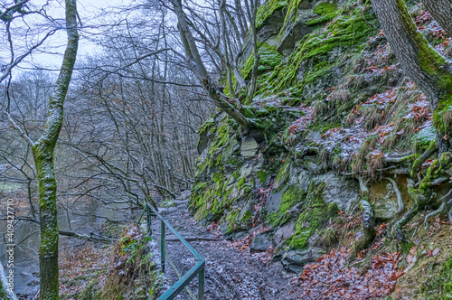 Natur- Wanderweg an der Wupper bei Beyenburg photo