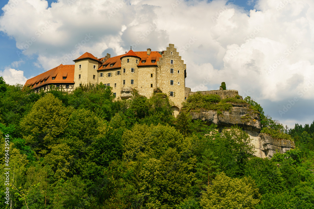 Burg Rabenstein im Ahorntal, Fränkische Schweiz, Landkreis Bayreuth, Franken, Oberfranken, Bayern, Deutschland
