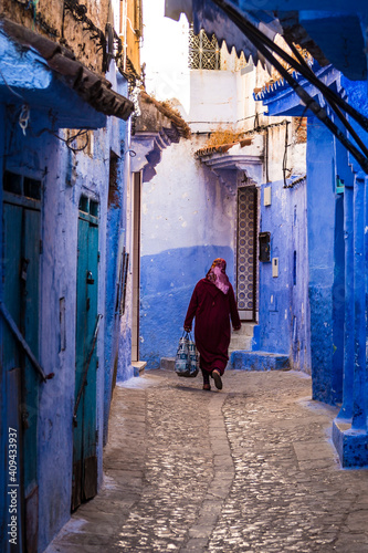 Callejuelas de Chefchaouen (Marruecos) 2 © David Casares Photo
