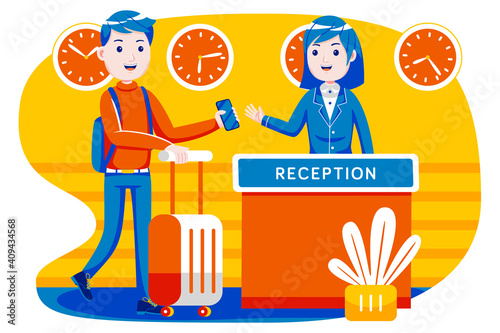 Holiday Vector Illustration.