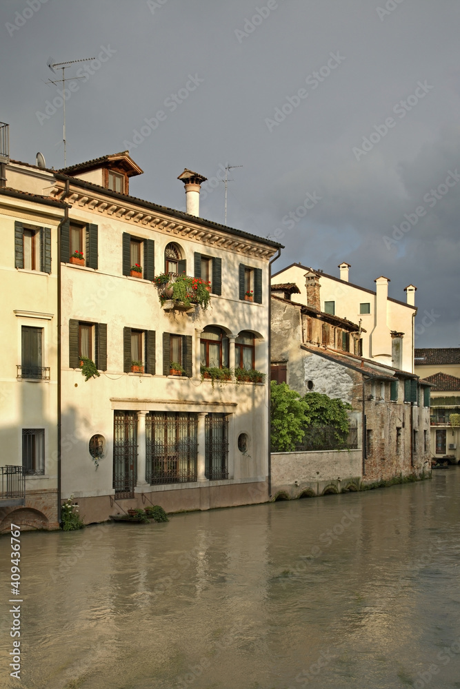 Obraz premium View of Treviso. Veneto region. Italy