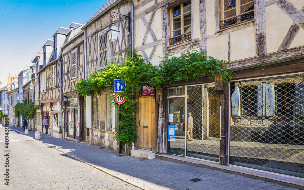 Obraz premium ourbonnoux street was the former 