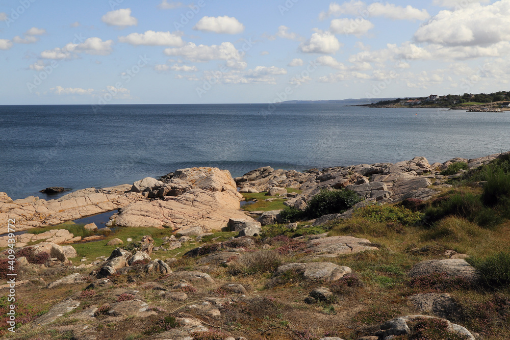 coast on the island of Bornholm in the Baltic Sea, traveling around Europe, Holidays on the island, amazing places in Europe coast on the island of Bornholm in the Baltic Sea, traveling around Europe, Holidays on the island, amazing places in Europe