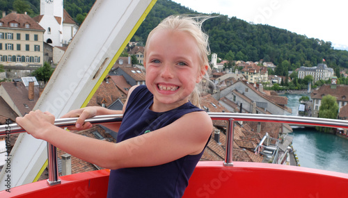 auf dem Riesenrad