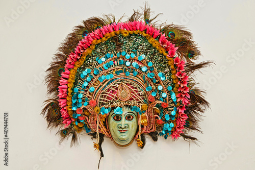 Canvas Print Chhau Masks of Purulia, West-Bengal