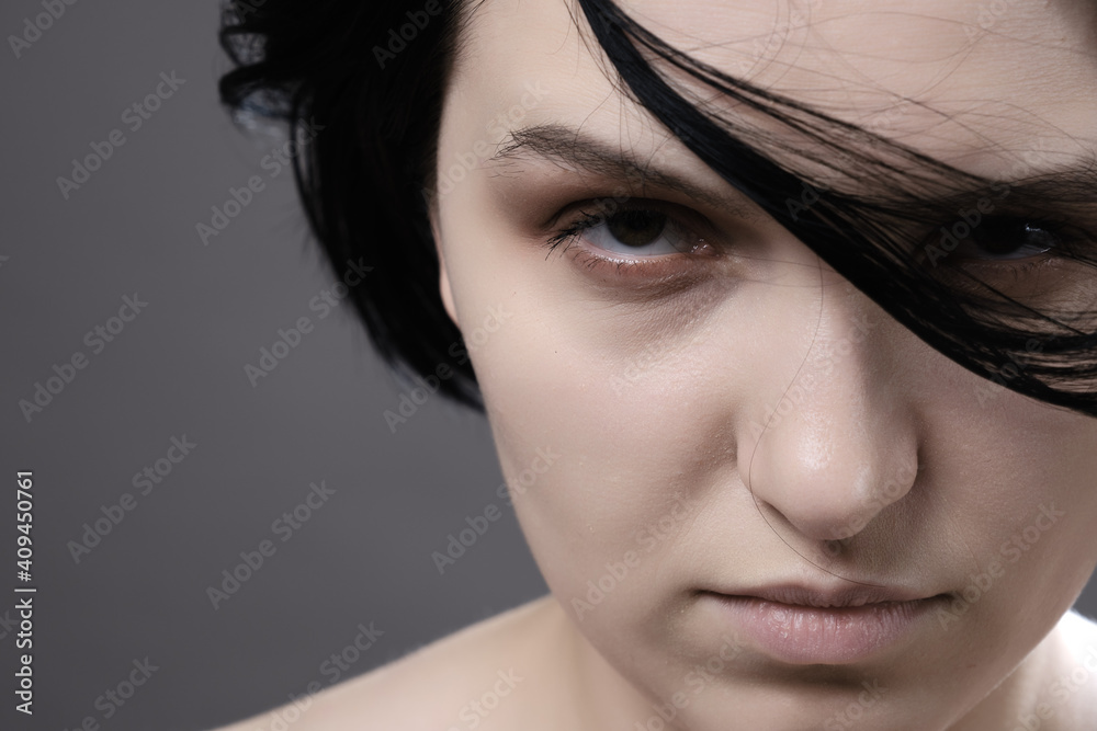 sad woman thinker sad woman thinker
