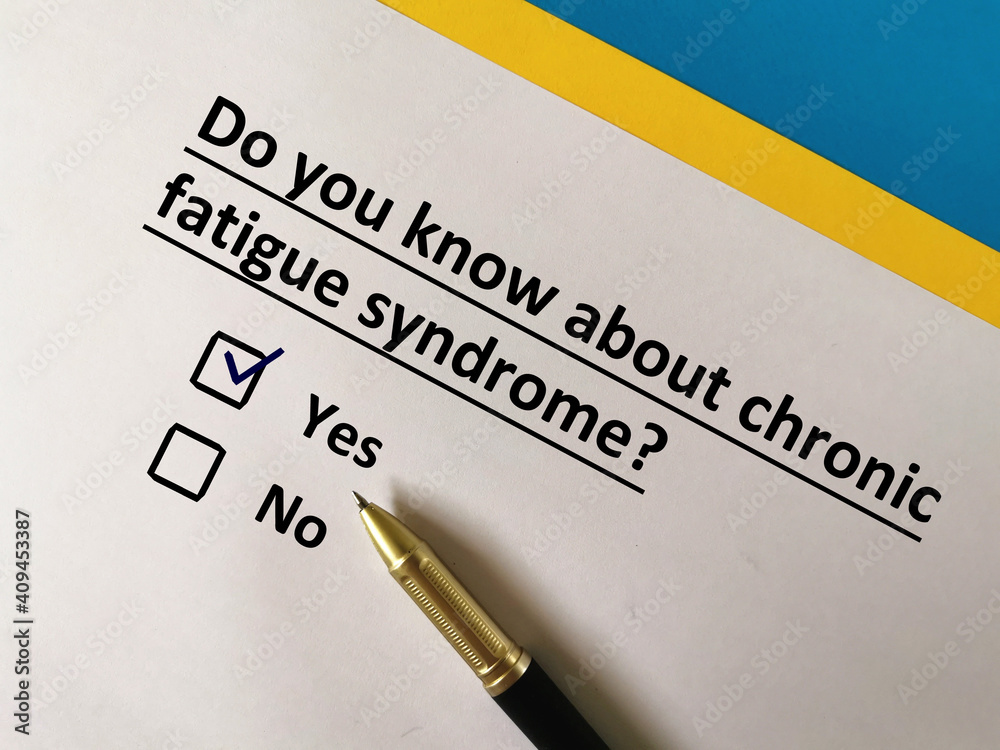 One person is answering question about vaccines. He knows about chronic fatigue syndrome. One person is answering question about vaccines. He knows about chronic fatigue syndrome.