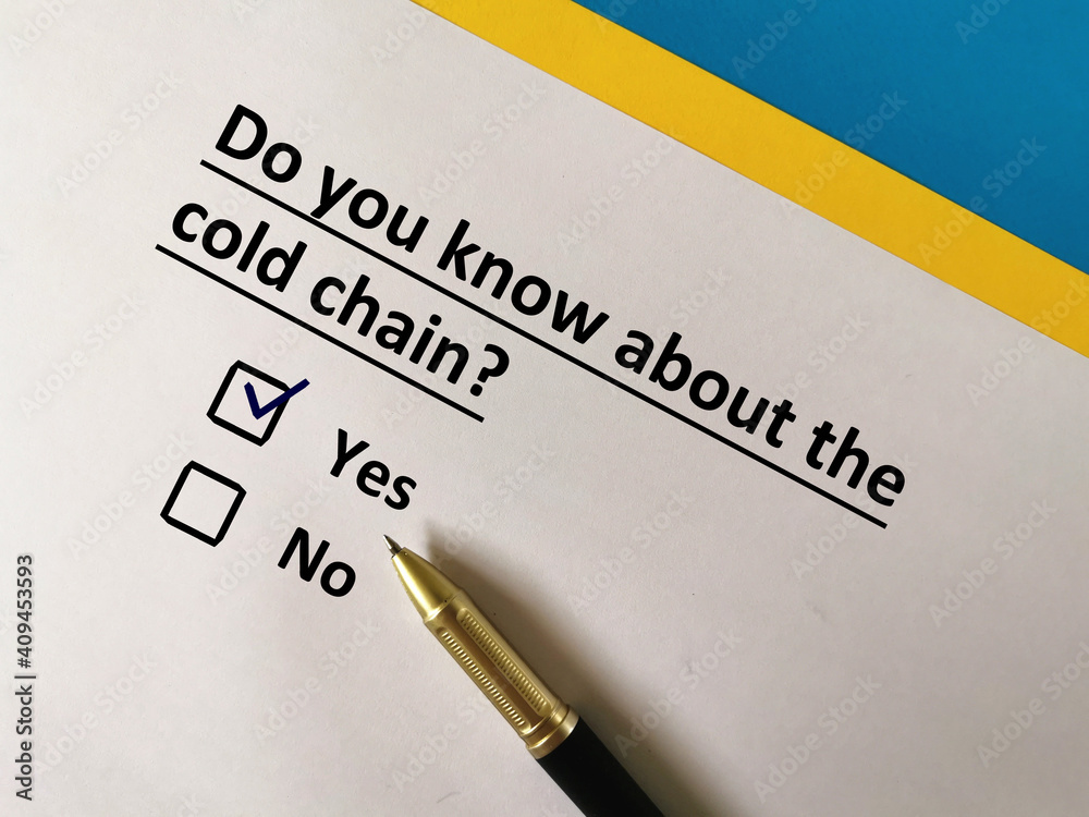 One person is answering question about vaccines. He knows about cold chain. One person is answering question about vaccines. He knows about cold chain.