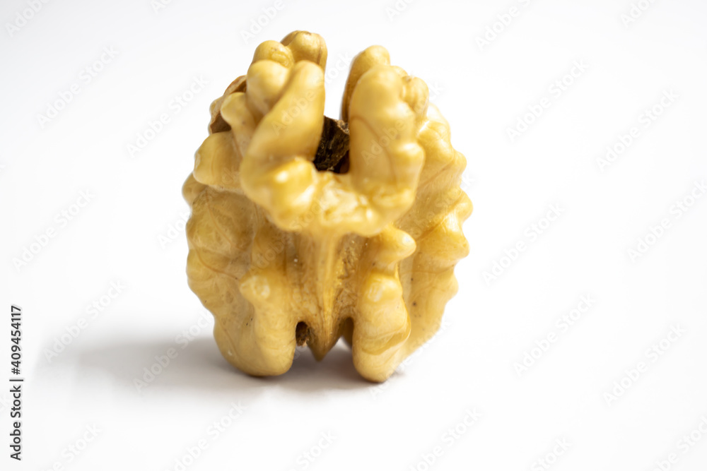 Isolated walnut in white background Isolated walnut in white background