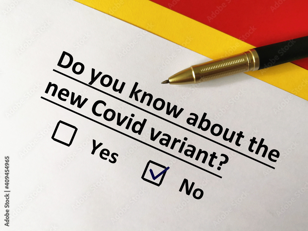 One person is answering question about vaccines. He does not know about the new covid variant. One person is answering question about vaccines. He does not know about the new covid variant.