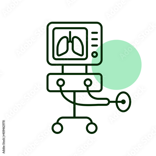 ICU ventilator medical therapy lungs ventilation