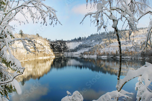 wunderschöne winterlandschaft
