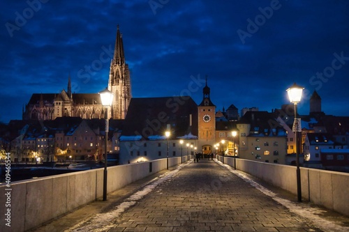 Regensburg bei Nacht