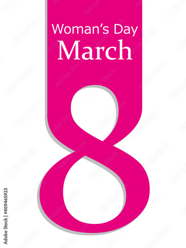 8 march international womens day, vector art illustration. 8 march international womens day, vector art illustration.