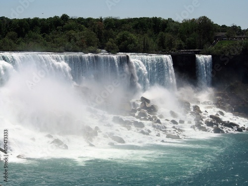 Niagara falls waterfall Niagara falls USA