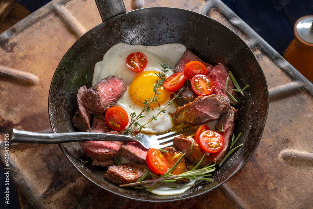 Steak and Egg Steak and Egg
