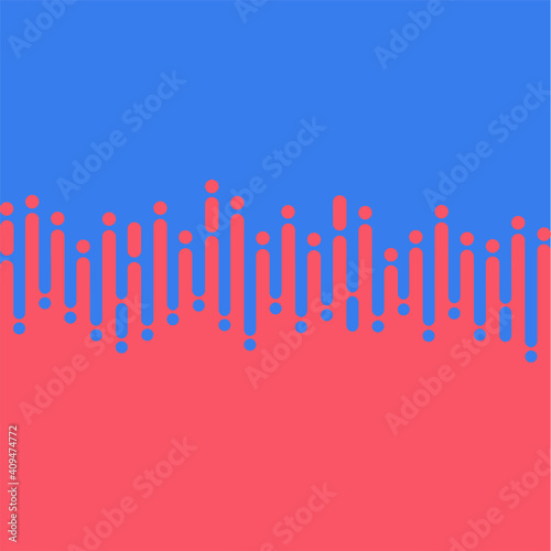 Modern seamless intermittent background of a variety of elements. Ideal for application, website or clip art.