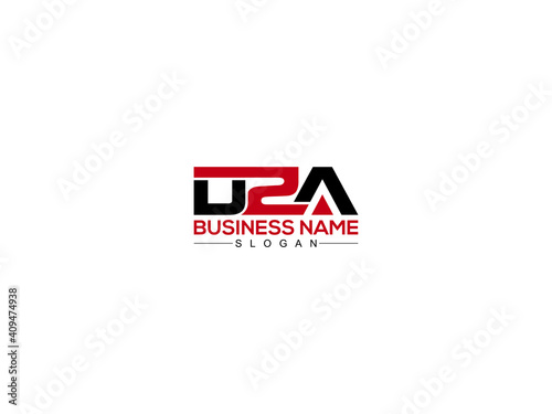 Letter DZA Logo Icon vector Stock