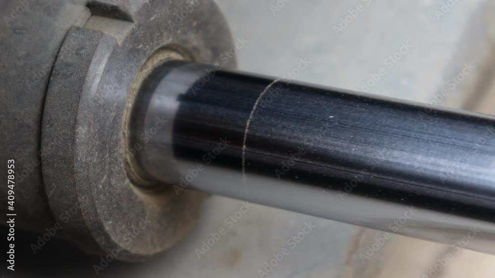 Hydraulic cylinder of Forklift in factory Hydraulic cylinder of Forklift in factory